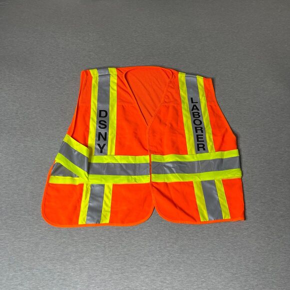 Gerber Outerwear DSNY Labor Men’s Reflective Night Worker Vest - Picture 7 of 9